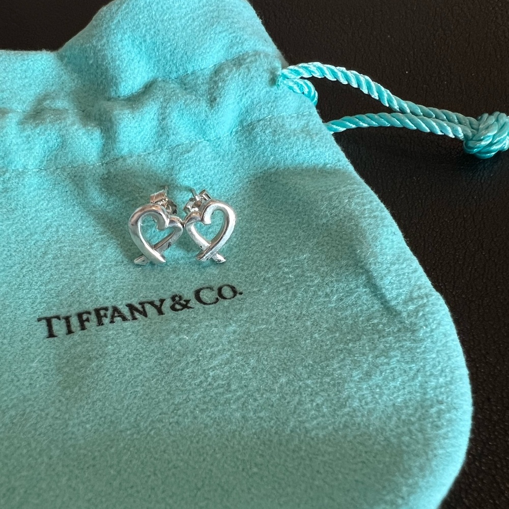 Tiffany & Co. Paloma Picasso Loving Heart Earrings